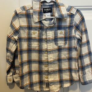 2T OshKosh Flannel Button down